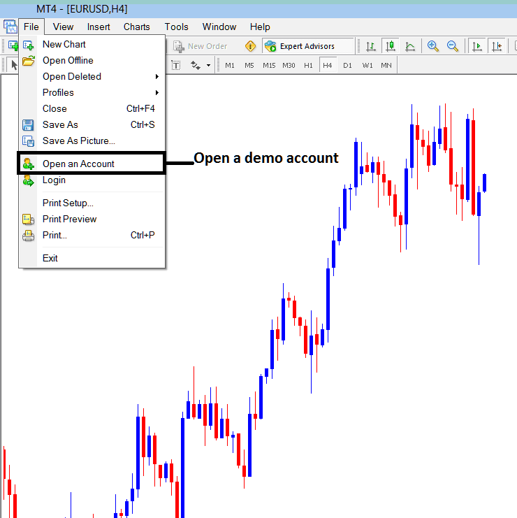 How to Open a New Demo Account from MetaTrader Forex Platform - MT5 Demo Account - How to Open Demo Account in MT5 Platform - How Do You Open Demo MT5 Forex Trading Account?