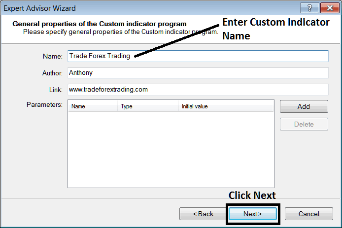 Name of New Custom Indicator in MT5 - What is MT5 Custom Indicators? - MetaTrader 5 MetaEditor Tutorial: Adding Custom Technical Indicators on MetaTrader 5