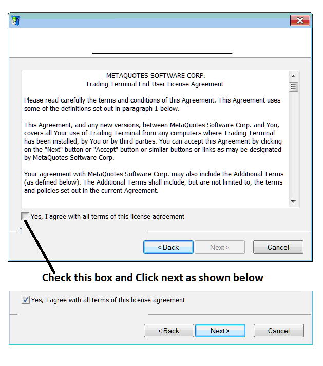 Stocks Step by Step Installation of MT5 Stocks Platform - How Do I Install Stocks Trading MT5 Software ?