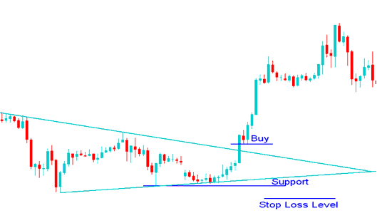 Stop Loss Stocks Order Level Using a Support Line - How Do I Read in Stocks Trading Where to Place a Stocks Trading Stop Loss Trading Order in Stocks Trading?